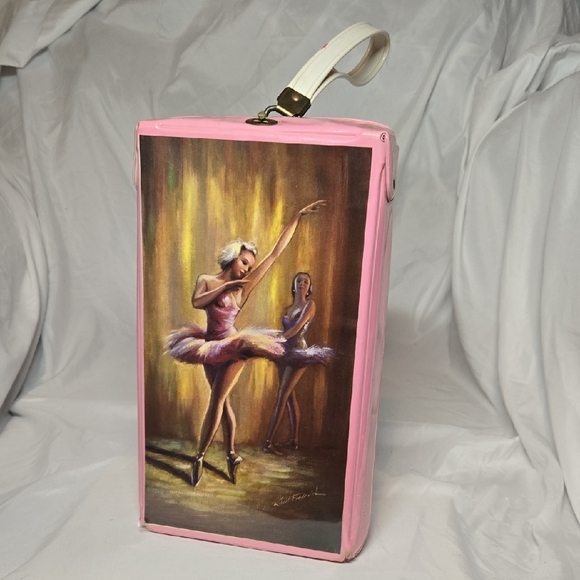 Vintage Robert Frederick Pink Ballet Shoe Case